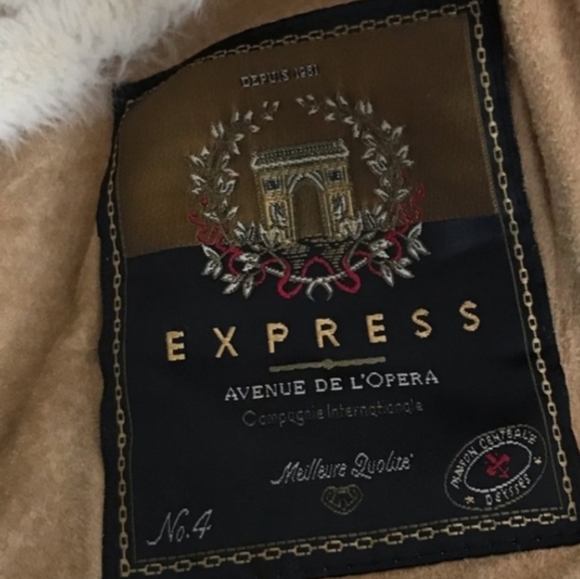 Vintage Express suede coat - Picture 2 of 3